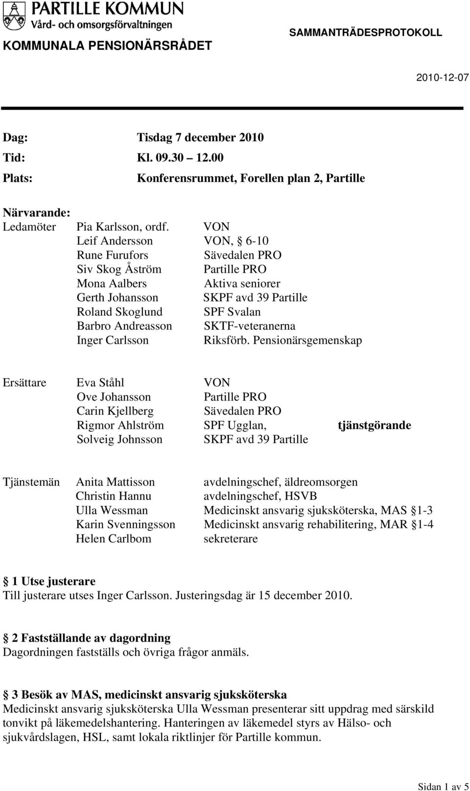 SKTF-veteranerna Inger Carlsson Riksförb.