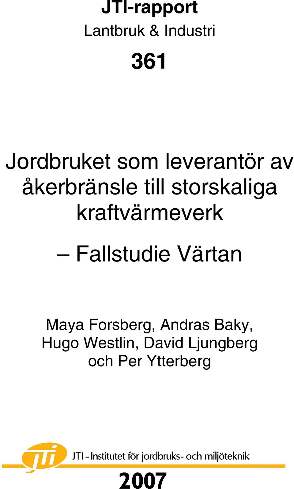kraftvärmeverk Fallstudie Värtan Maya Forsberg,