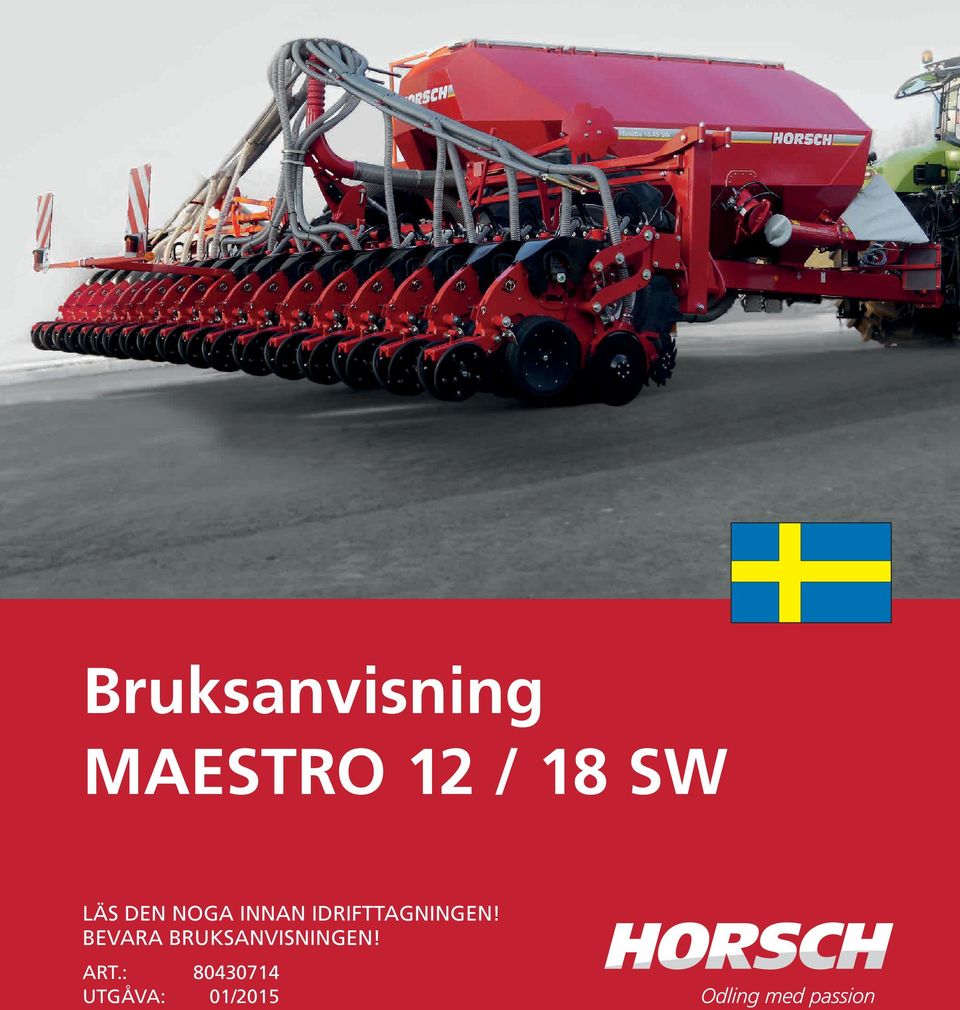 IDRIFTTAGNINGEN!