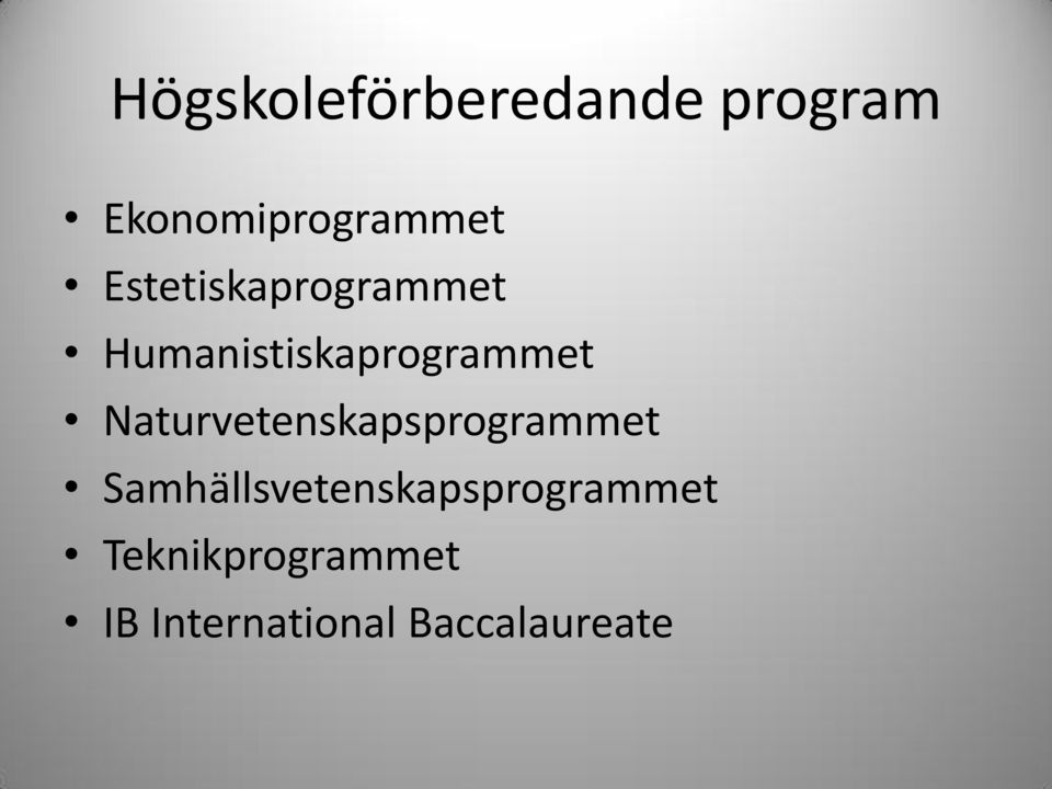 Naturvetenskapsprogrammet