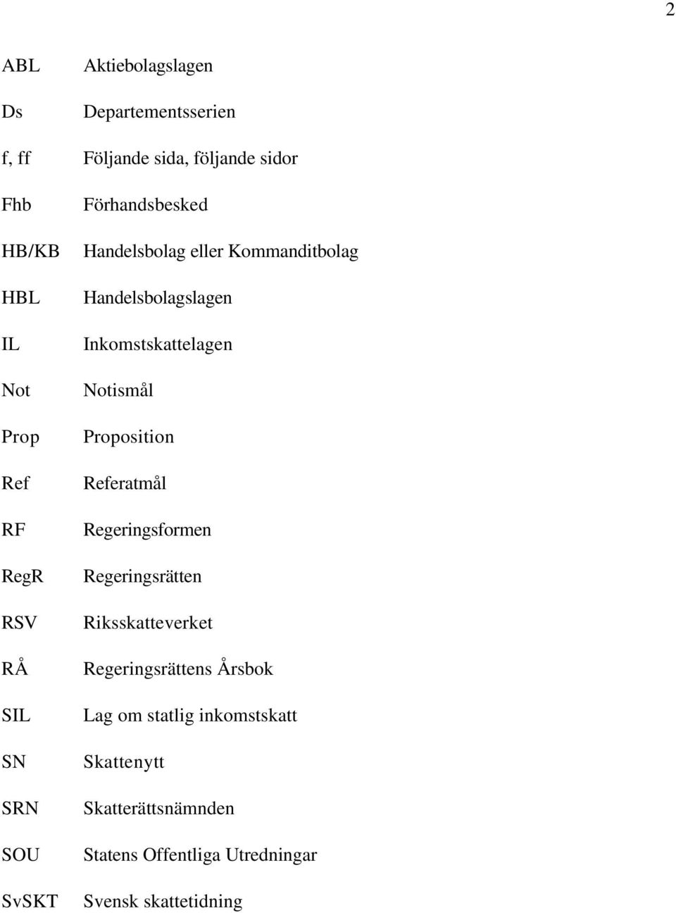 Inkomstskattelagen Notismål Proposition Referatmål Regeringsformen Regeringsrätten Riksskatteverket