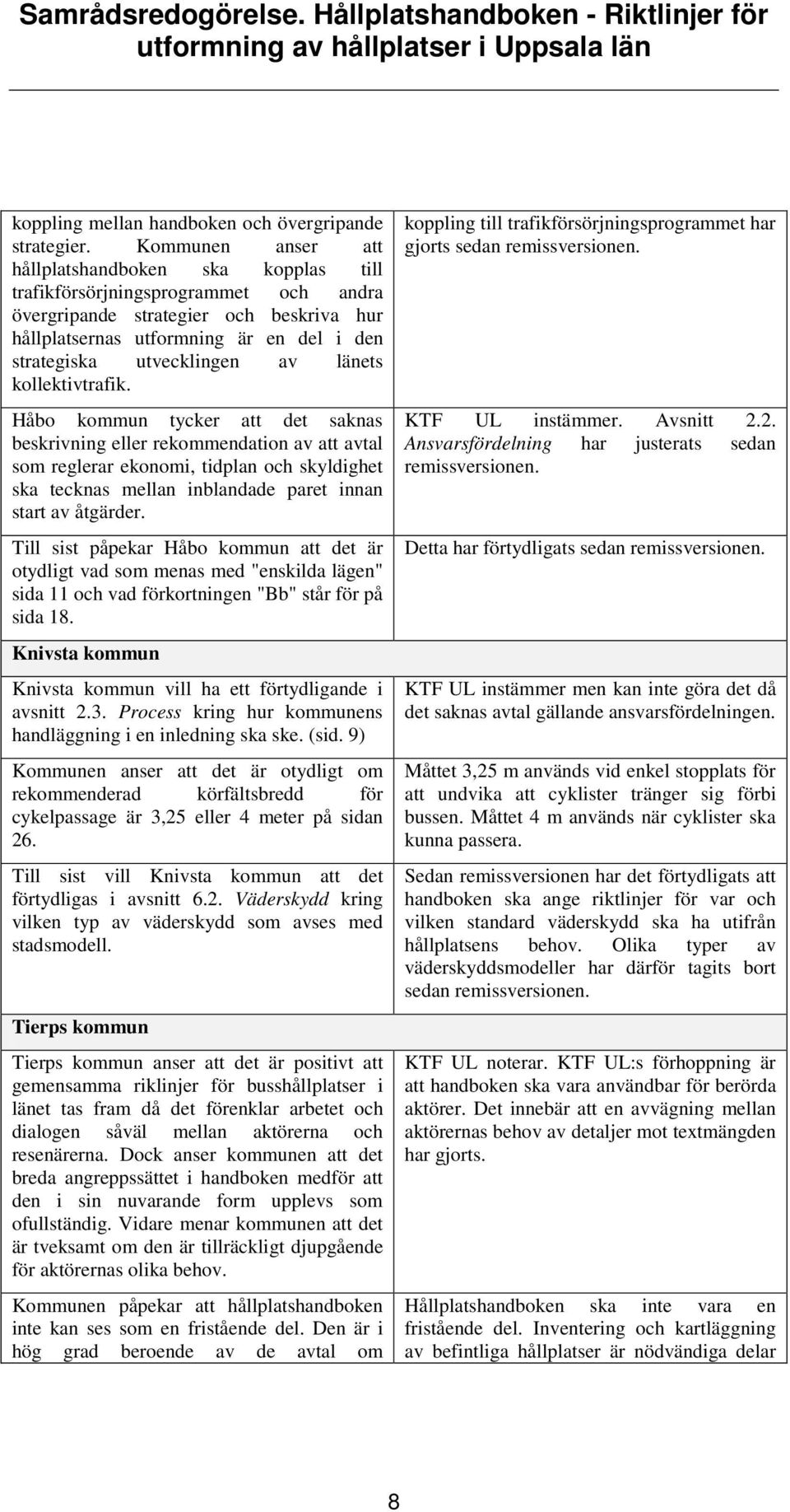 utvecklingen av länets kollektivtrafik.