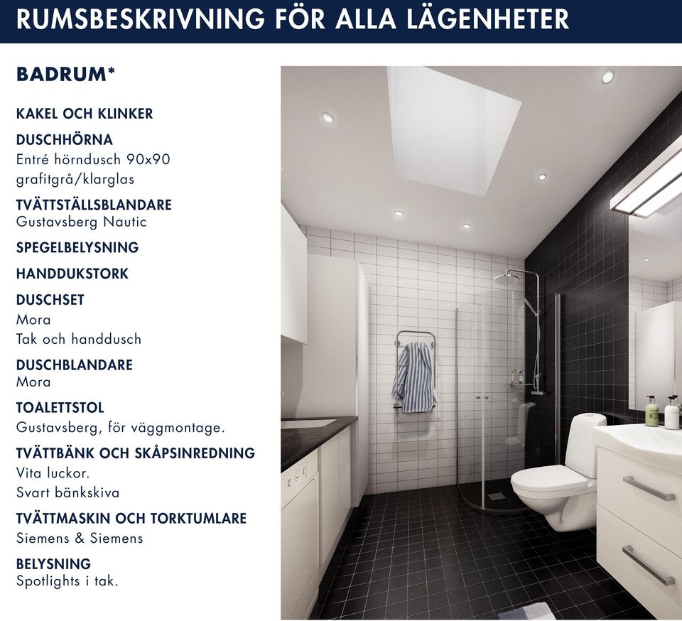 Tak och handdusch DUSCHBLANDARE Mora TOALETTSTOL ustavsberg, för väggmontage.