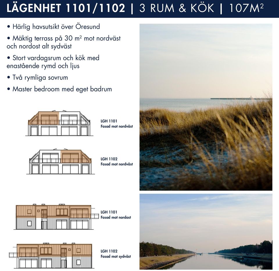 enastående rymd och ljus Två rymliga sovrum Master bedroom med eget badrum LH 1101