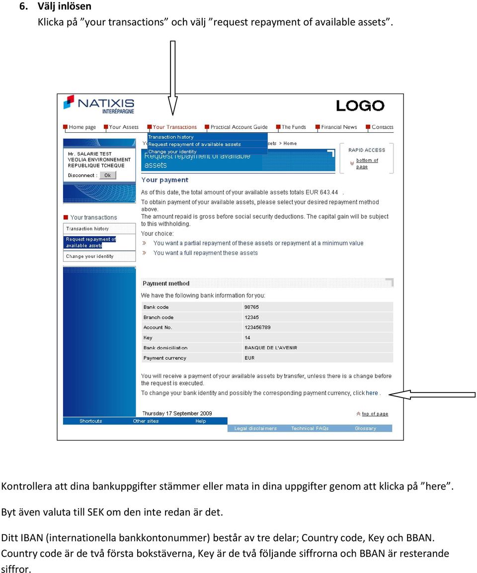 Byt även valuta till SEK om den inte redan är det.