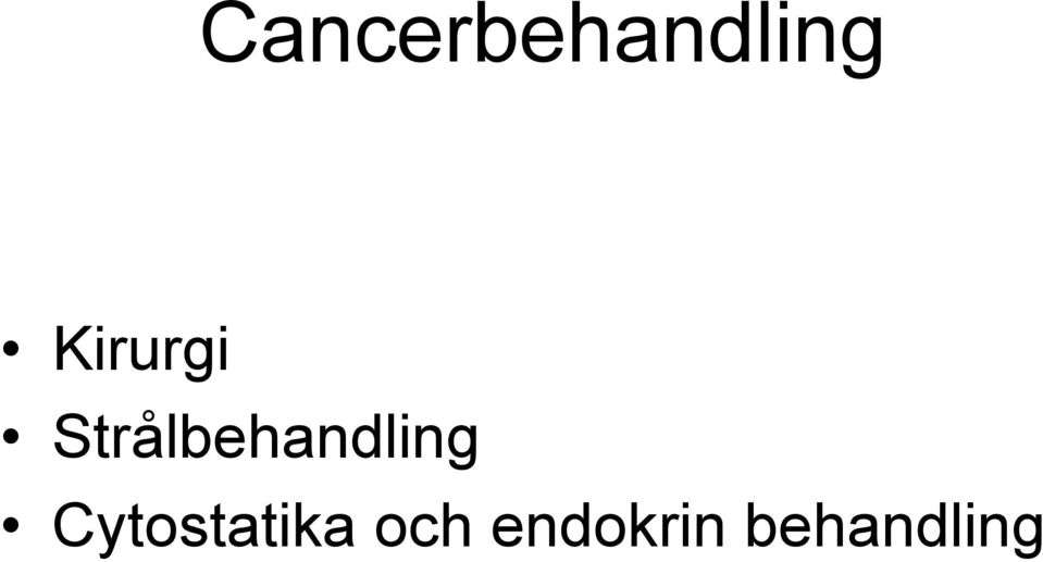 Strålbehandling