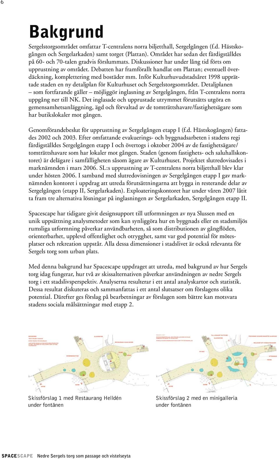 Debatten har framförallt handlat om Plattan; eventuell överdäckning, komplettering med bostäder mm.
