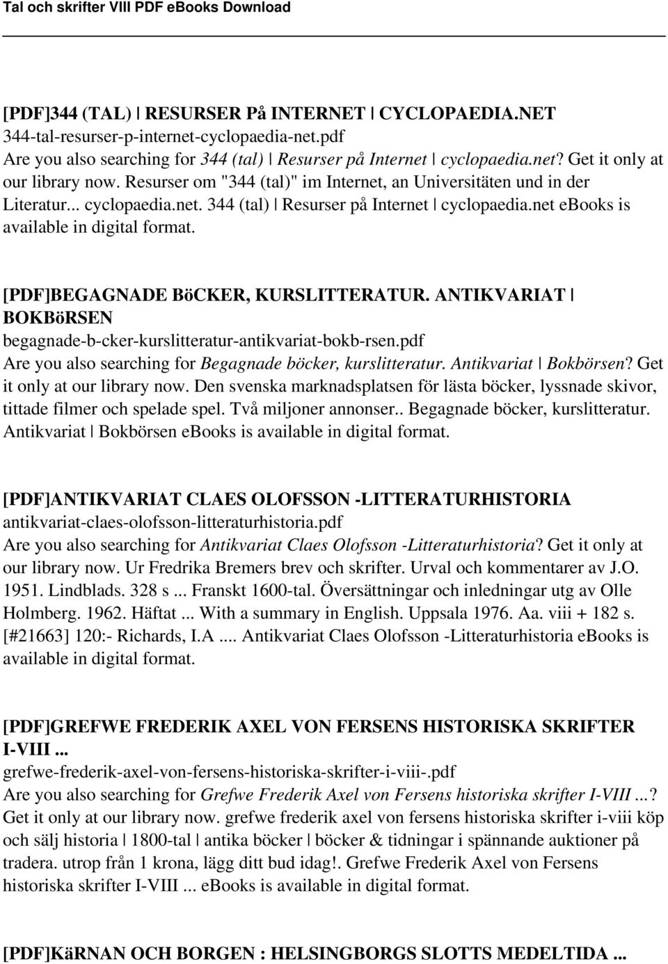 ANTIKVARIAT BOKBöRSEN begagnade-b-cker-kurslitteratur-antikvariat-bokb-rsen.pdf Are you also searching for Begagnade böcker, kurslitteratur. Antikvariat Bokbörsen? Get it only at our library now.