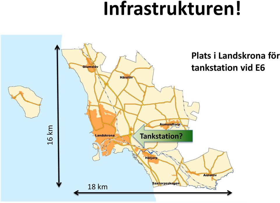 för tankstation vid E6 Asmundtorp