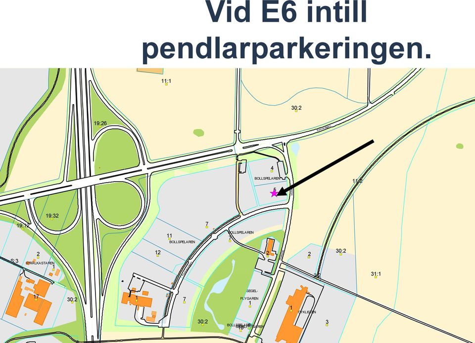 BOLLSPELAREN BOLLSPELAREN 7 attgatan S:3 2 STRÅLKASTAREN 1 12