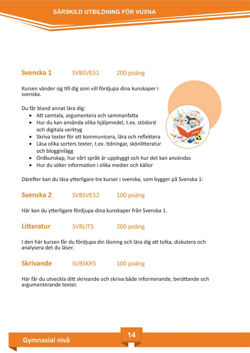 stödord och digitala verktyg Skriva text