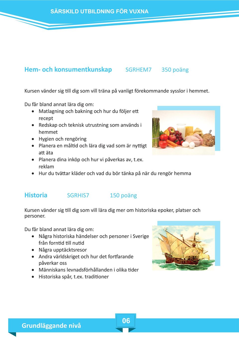gt a äta Planera dina inköp och hur vi påverkas av, t.ex.