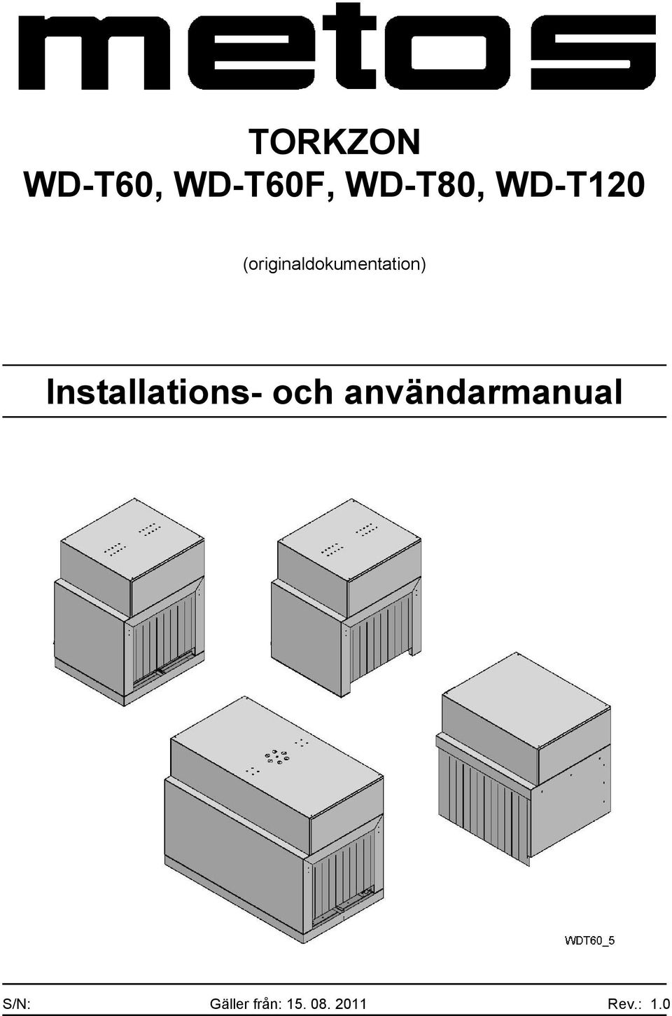 Installations- och användarmanual