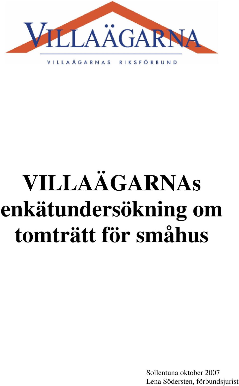 tomträtt för småhus