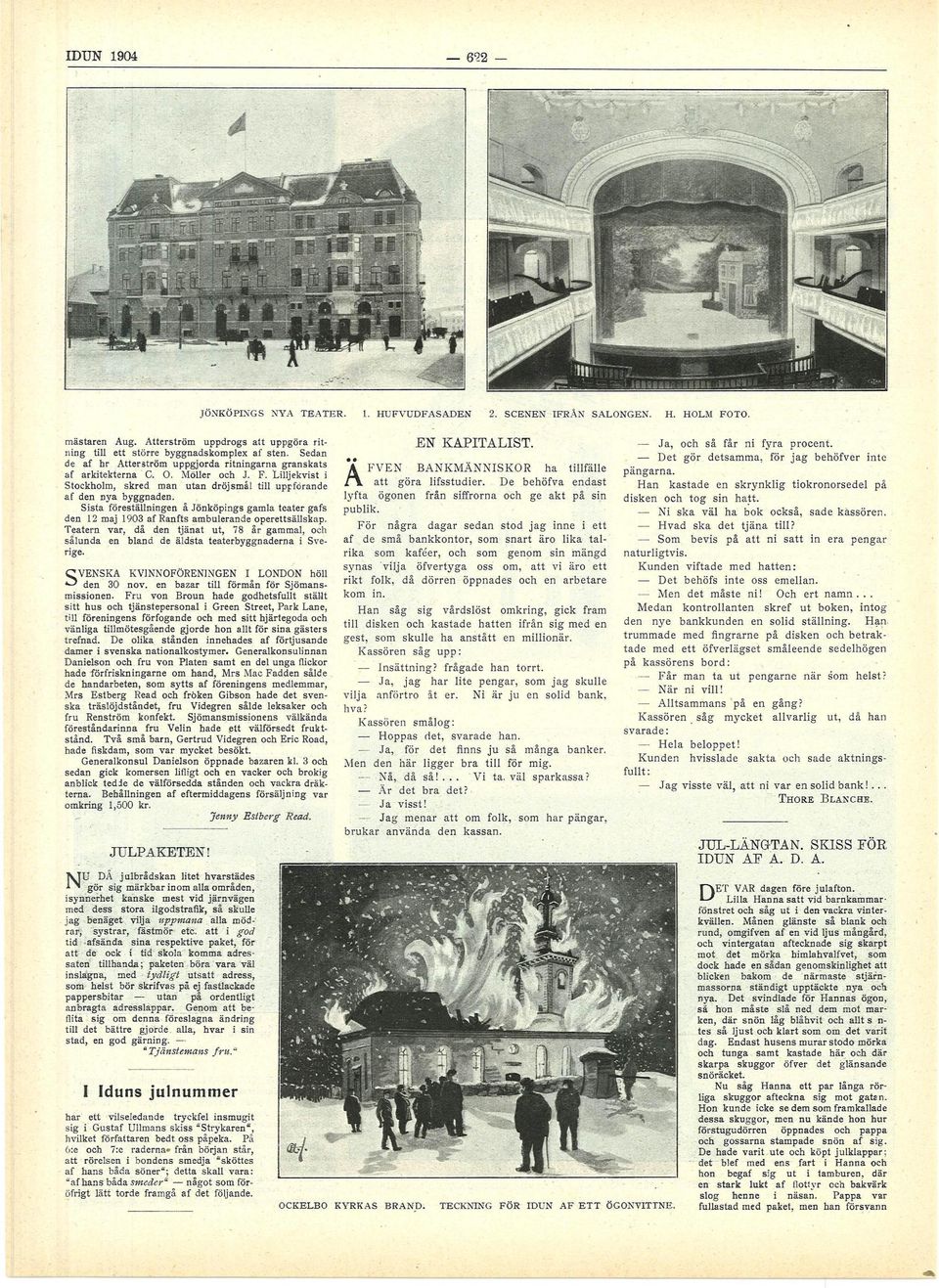 Teern vr, då den jän u, 78 år gmml, sålund en blnd de älds eerbyggndern Sverge. CVENSKA KVINNOFÖRENINGEN I LONDON höll * ^ den 3 nov. en bzr ll förmån för Sjömnsmssonen.