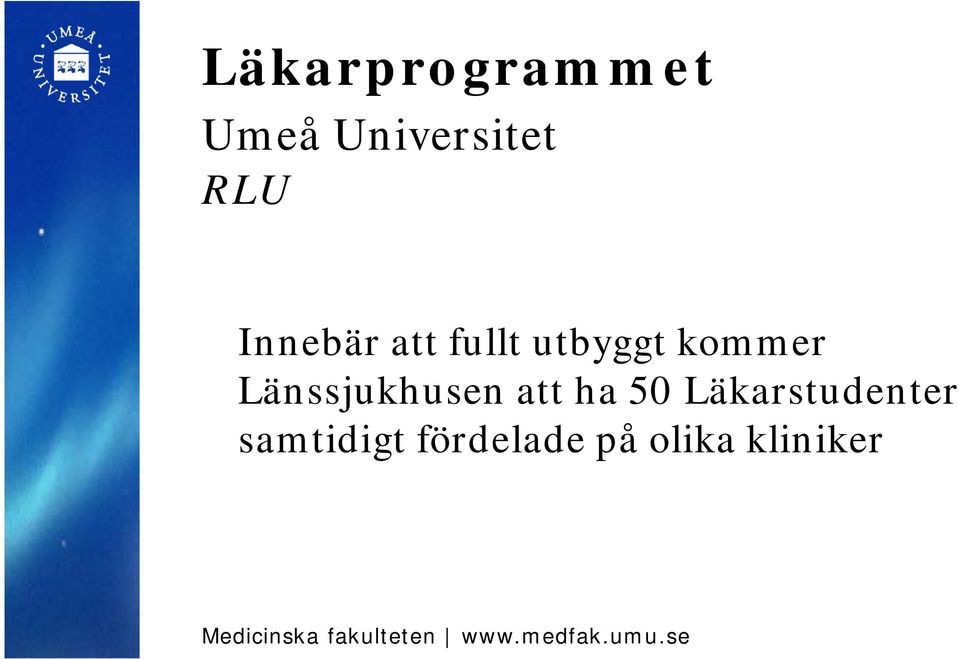 att ha 50 Läkarstudenter