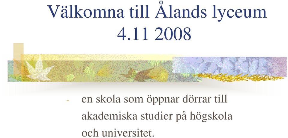 dörrar till akademiska