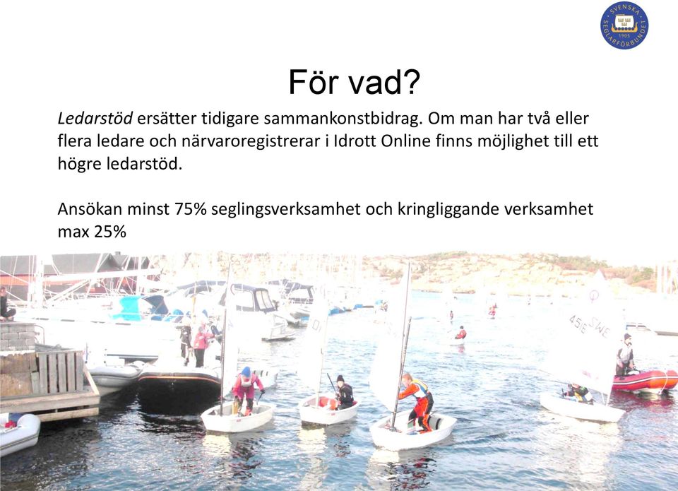 Idrott Online finns möjlighet till ett högre ledarstöd.