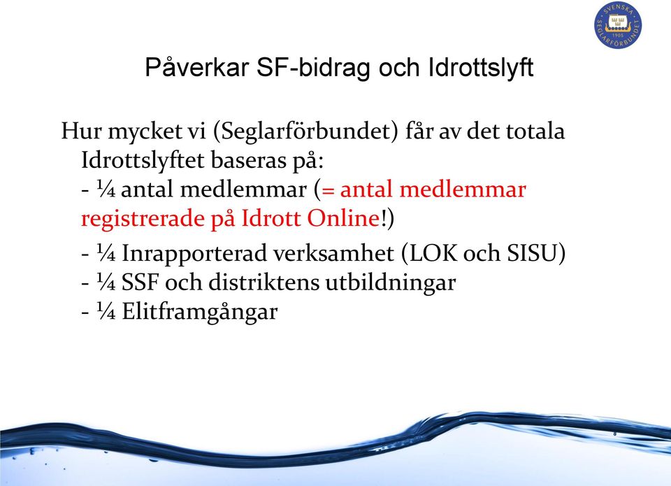 medlemmar registrerade på Idrott Online!