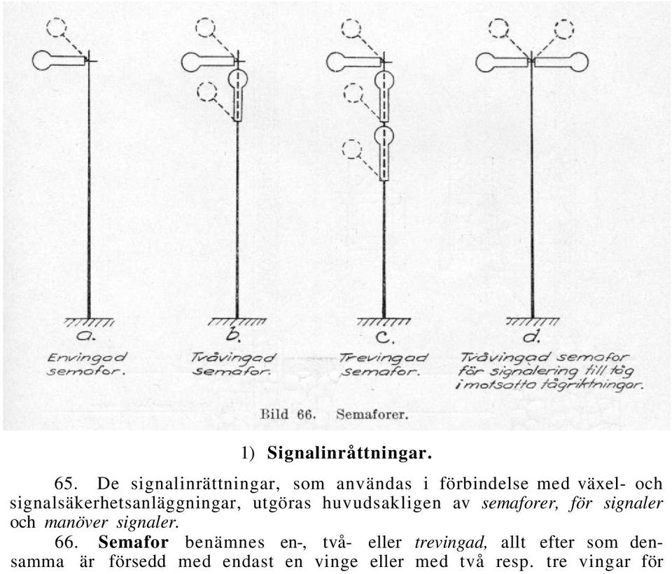 signalsäkerhetsanläggningar, utgöras huvudsakligen av semaforer, för signaler och