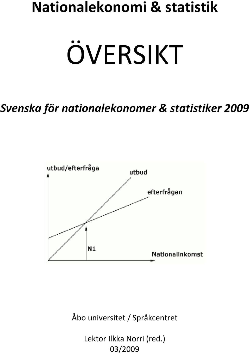 statistiker 2009 Åbo universitet /