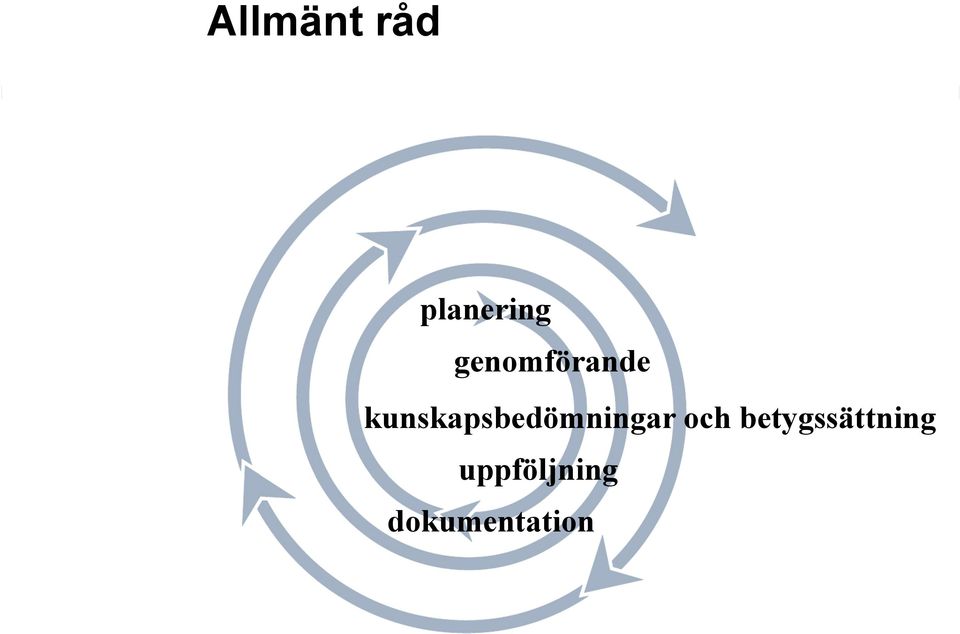 kunskapsbedömningar och