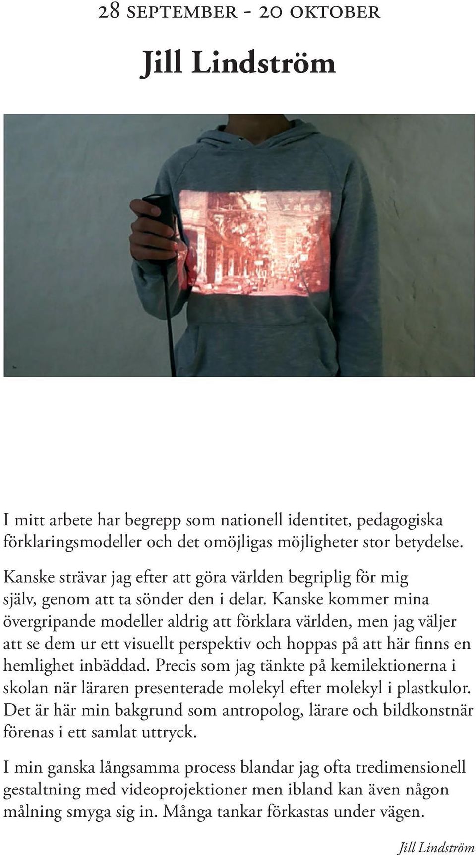 Kanske kommer mina övergripande modeller aldrig att förklara världen, men jag väljer att se dem ur ett visuellt perspektiv och hoppas på att här finns en hemlighet inbäddad.