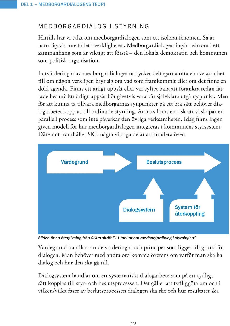 I utvärderingar av medborgardialoger uttrycker deltagarna ofta en tveksamhet till om någon verkligen bryr sig om vad som framkommit eller om det finns en dold agenda.