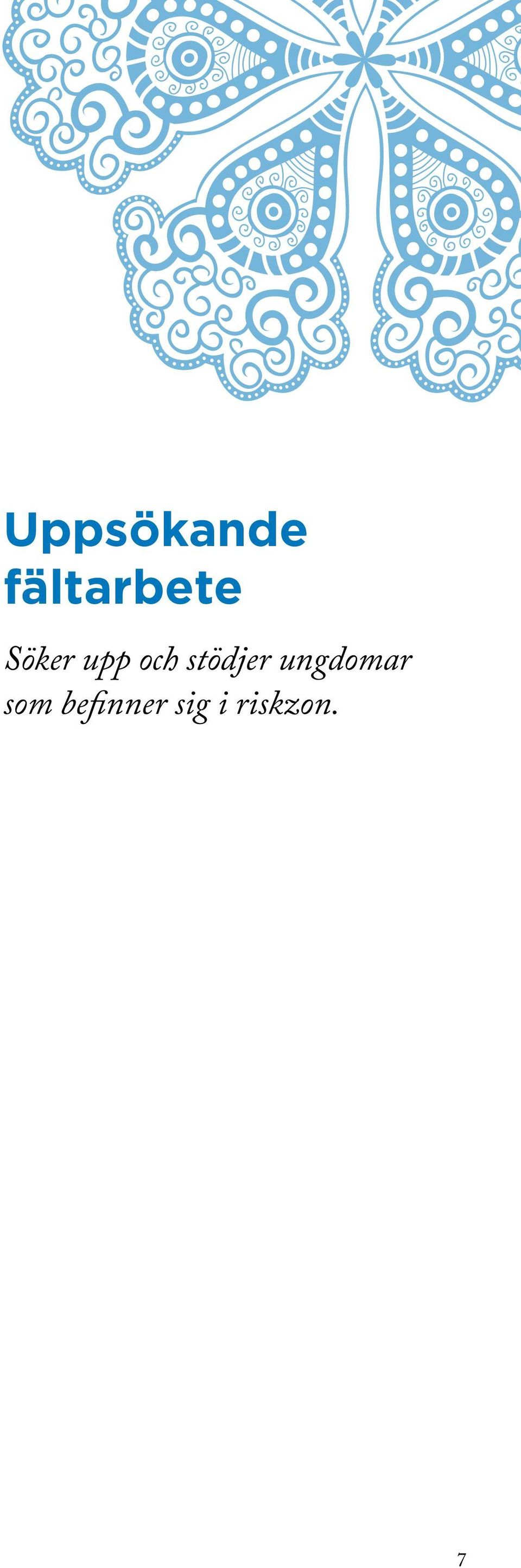 och stödjer ungdomar