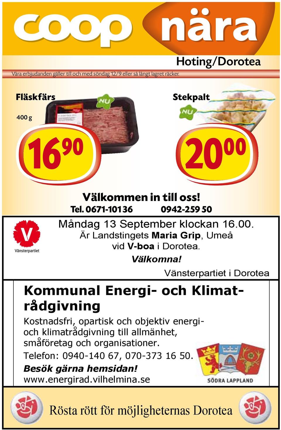 Välkomna!