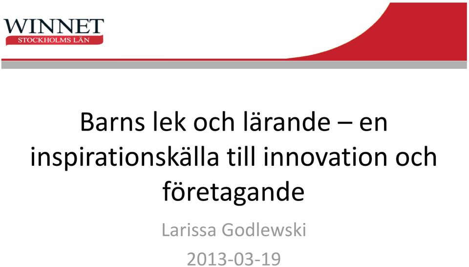 innovation och