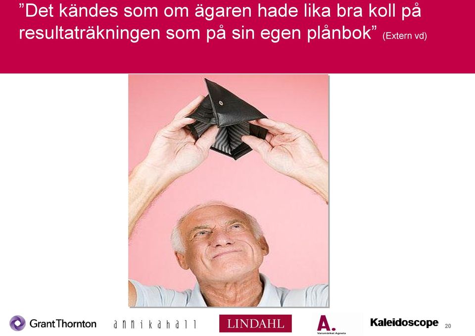 resultaträkningen som på