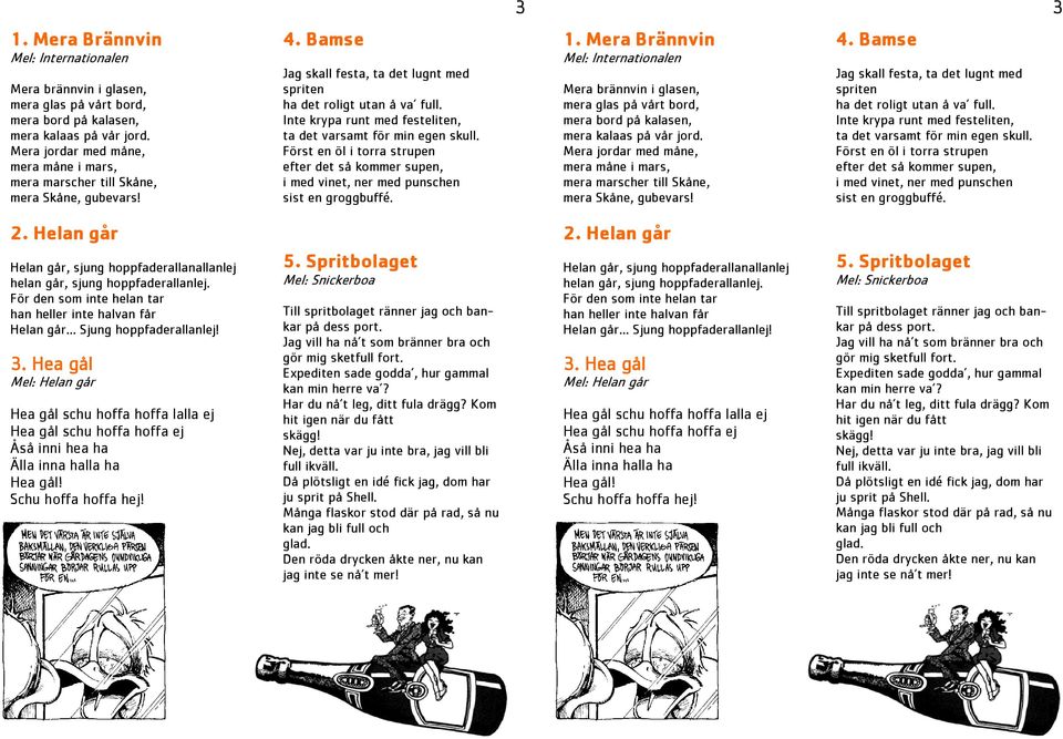 Inte krypa runt med festeliten, ta det varsamt för min egen skull. Först en öl i torra strupen efter det så kommer supen, i med vinet, ner med punschen sist en groggbuffé.