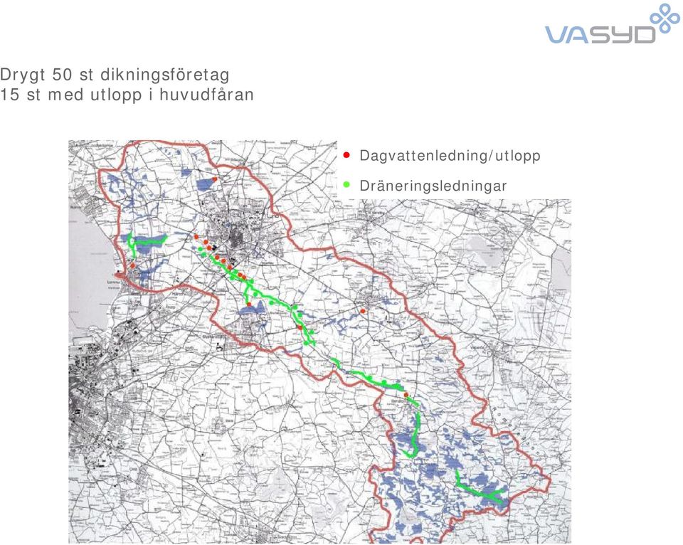 utlopp i huvudfåran