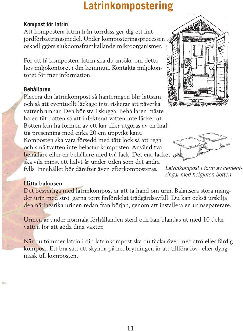 Komposteringsguide. Hur du komposterar hemma. Matavfall - Trädgårdsavfall -  Latrin - PDF Free Download