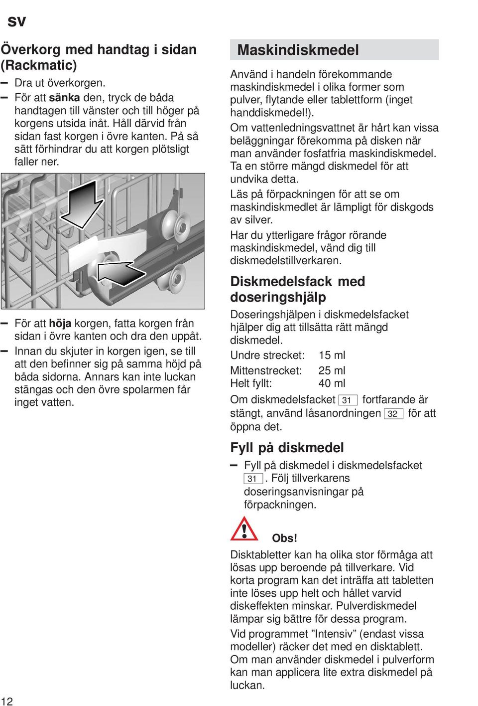 Diskmaskin. sv Bruksanvisning - PDF Gratis nedladdning