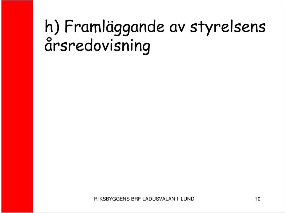 årsredovisning