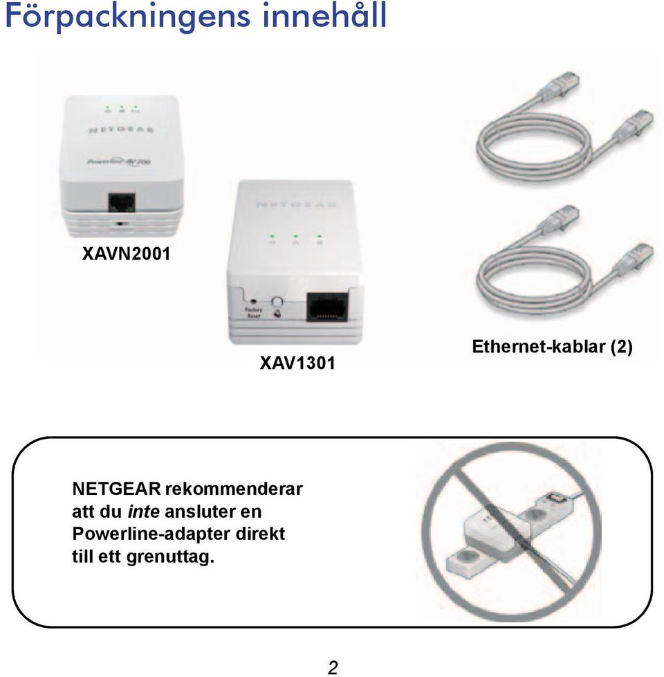 rekommenderar att du inte ansluter en