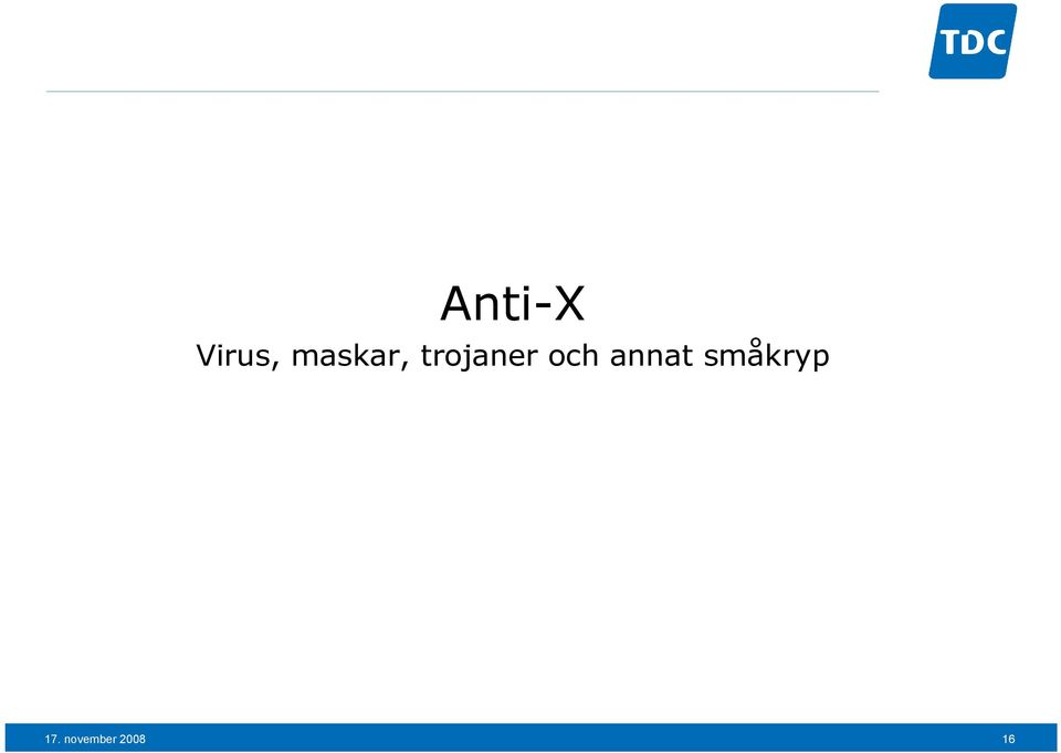 och annat småkryp