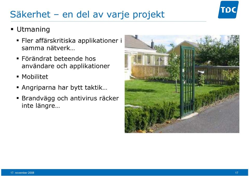 beteende hos användare och applikationer Mobilitet