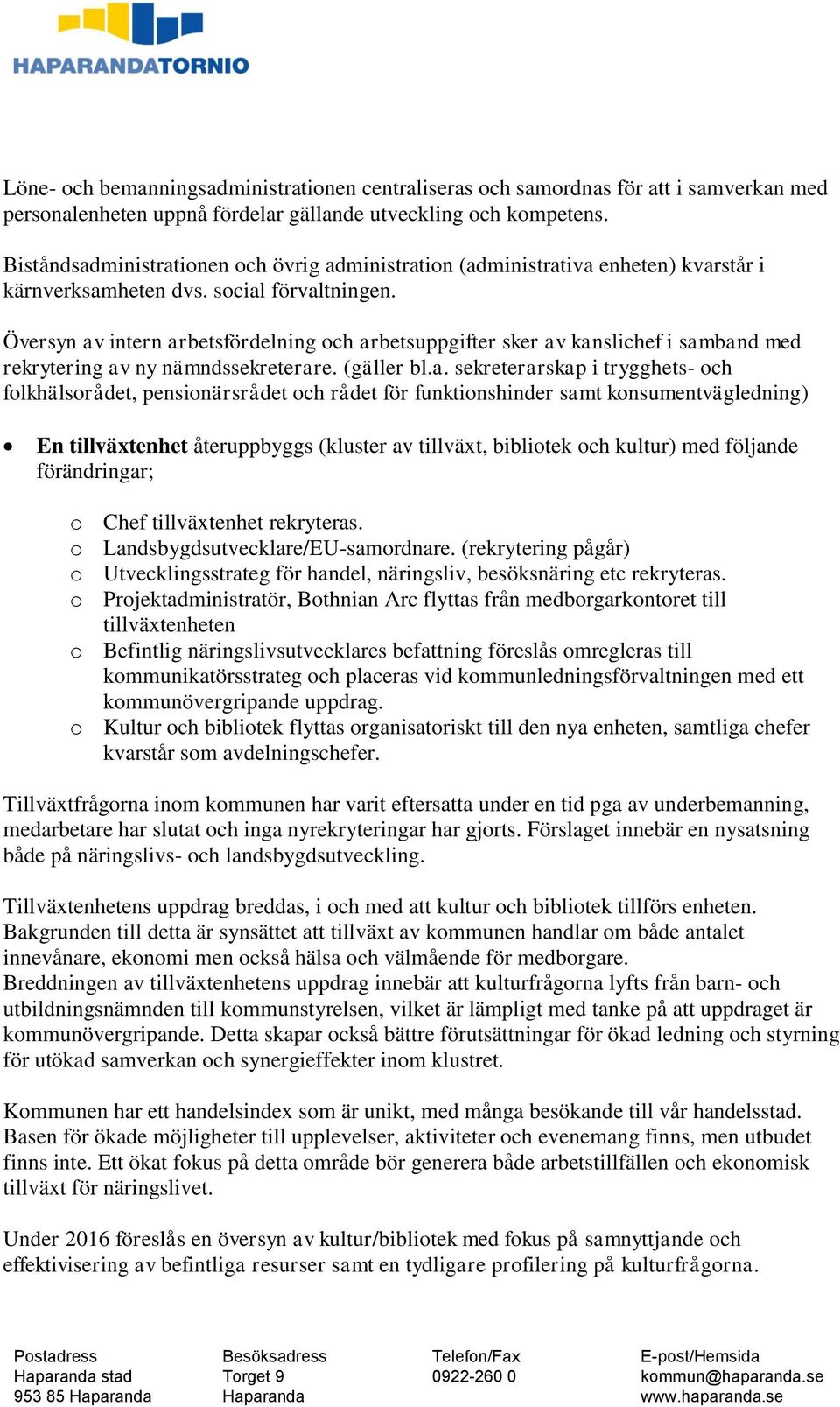 Översyn av