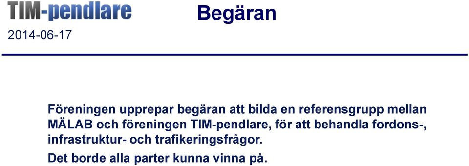 TIM-pendlare, för att behandla fordons-,