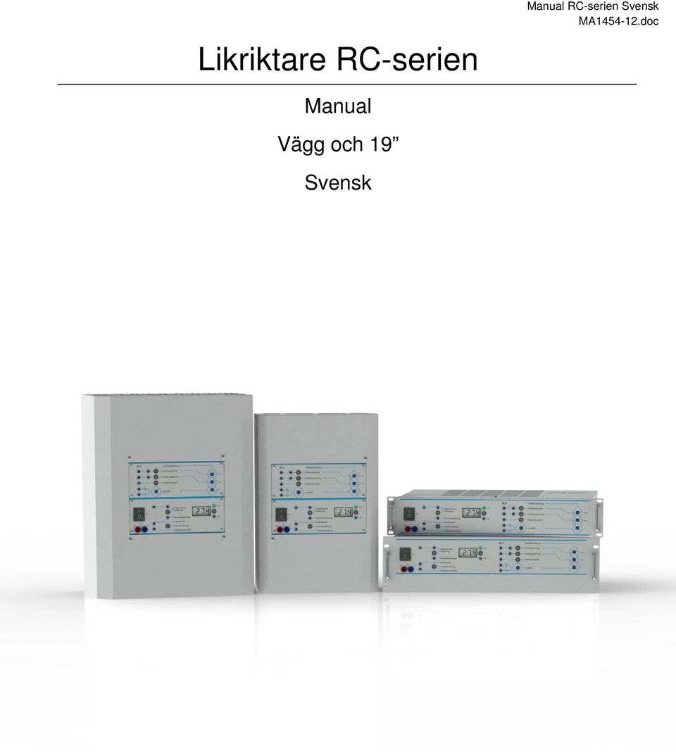 RC-serien Svensk