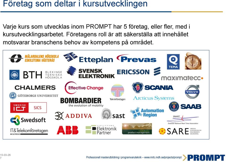 kursutvecklingsarbetet.