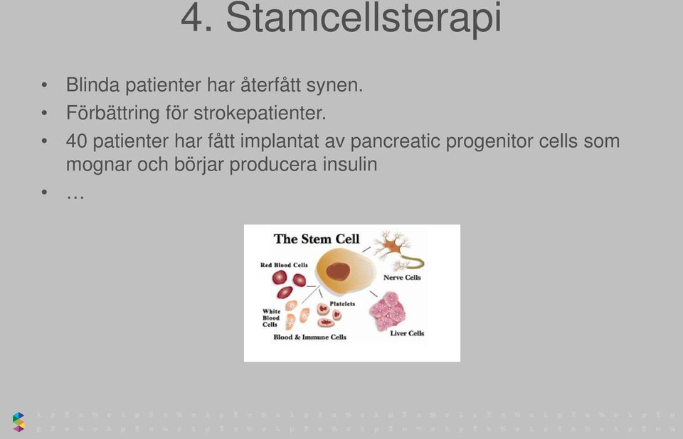 40 patienter har fått implantat av pancreatic