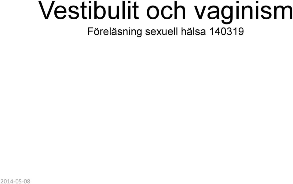 Föreläsning