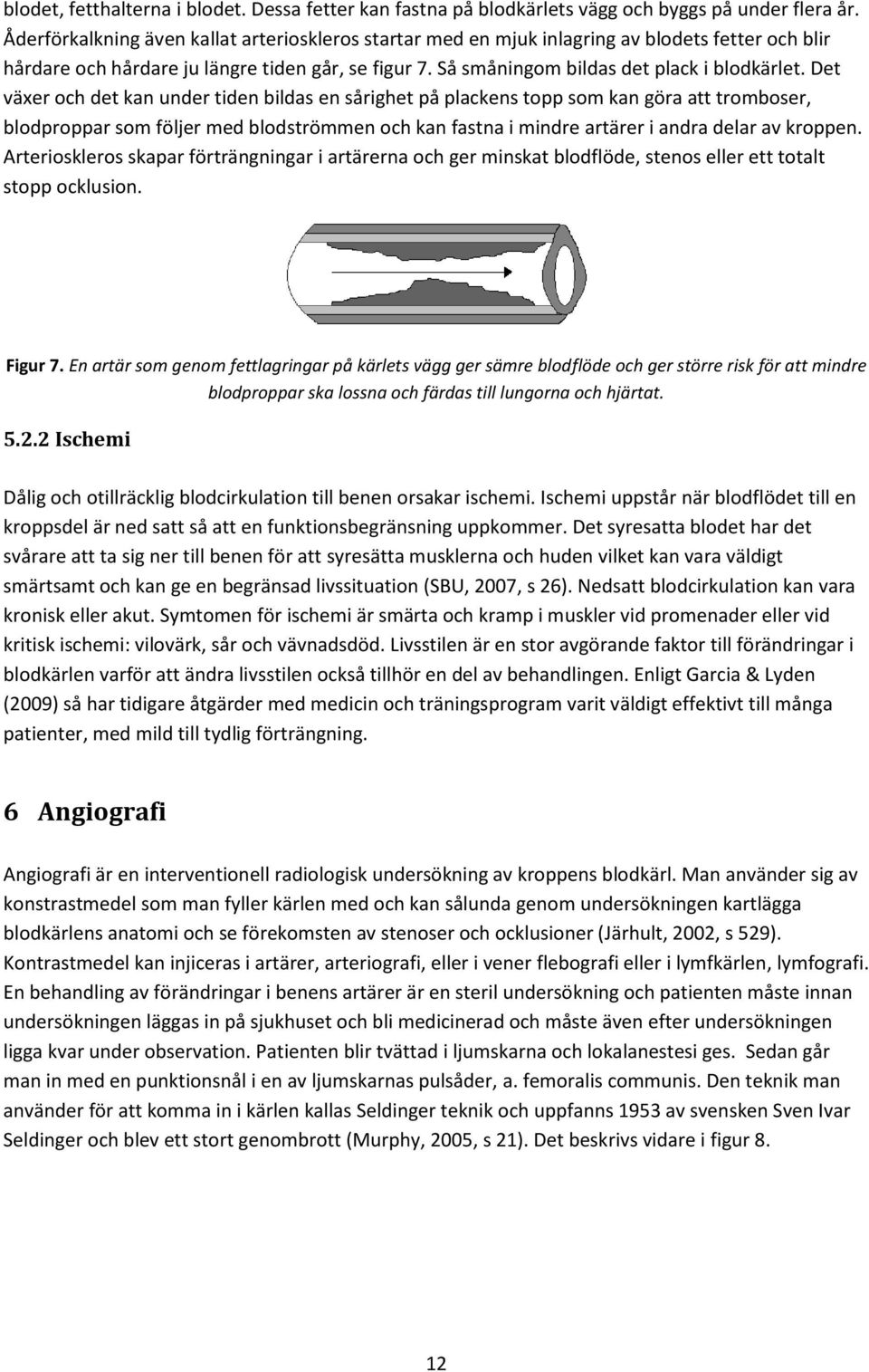 Det växer och det kan under tiden bildas en sårighet på plackens topp som kan göra att tromboser, blodproppar som följer med blodströmmen och kan fastna i mindre artärer i andra delar av kroppen.