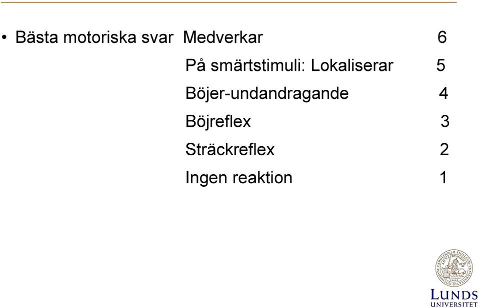 Böjer-undandragande 4 Böjreflex