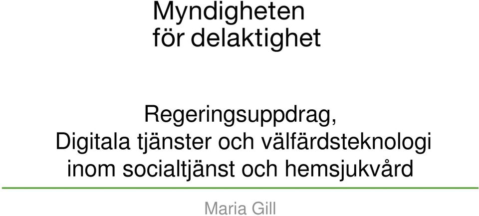 välfärdsteknologi inom