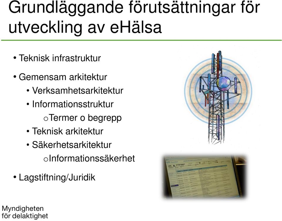 Verksamhetsarkitektur Informationsstruktur otermer o